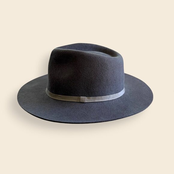 Scala Classico Four Seasons Crushable Wool Felt Hat, Medium, Gray - Picture 2 of 5